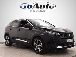 Svart Begagnad 2021 Peugeot 3008 GT SUV | 269 500 kr (Marknadspris)