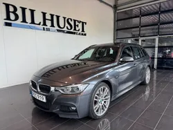 Grå Begagnad 2017 BMW 330 M Sport Kombi | 249 900 kr (Lite dyr)