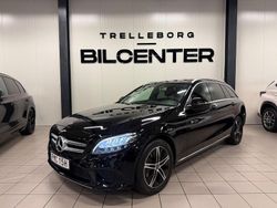 Svart Begagnad 2019 Mercedes C200 Avantgarde Kombi | 199 900 kr (Superpris)