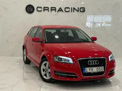 Röd Begagnad 2011 Audi A3 Sportback Attraction Halvkombi | 49 900 kr (Marknadspris)