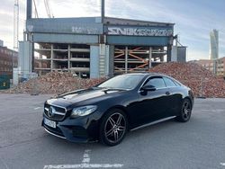 Svart Begagnad 2017 Mercedes E220 AMG line Sportkupé | 257 000 kr (Marknadspris)