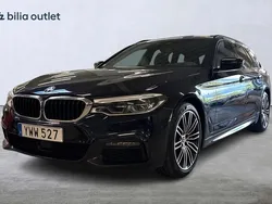 Svart Begagnad 2018 BMW 520 Comfort Edition Kombi | 294 900 kr