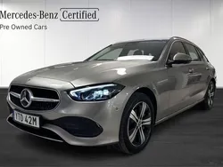 Silver Begagnad 2022 Mercedes C300e Avantgarde Kombi | 378 900 kr (Superpris)