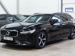 Svart Begagnad 2019 Volvo V90 R-Design Kombi | 269 900 kr (Marknadspris)