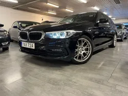 Svart Begagnad 2019 BMW 520 Sport Line Kombi | 265 000 kr (Superpris)