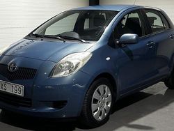 Blå Begagnad 2007 Toyota Yaris Halvkombi | 39 900 kr (Marknadspris)