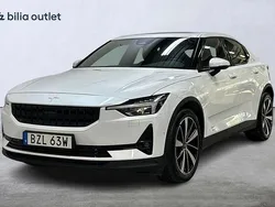 Vit Begagnad 2021 Polestar 2 Pilot Sedan | 359 900 kr (Marknadspris)