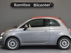 Grå Begagnad 2013 Fiat 500C Lounge Cab | 59 900 kr (Marknadspris)