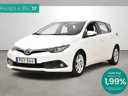 Vit Begagnad 2017 Toyota Auris Active Halvkombi | 139 900 kr (Marknadspris)