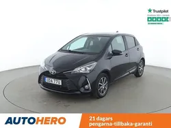 Svart Begagnad 2020 Toyota Yaris Active Halvkombi | 158 000 kr (Marknadspris)