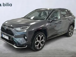 Grå Begagnad 2021 Toyota RAV4 Hybrid Premium SUV | 419 900 kr (Bra pris)