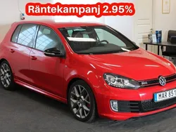 Röd Begagnad 2011 VW Golf VII GTI Halvkombi | 169 900 kr (Marknadspris)