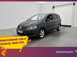 Mörkgrå (mgrå) Begagnad 2014 VW Sharan Minibuss | 209 800 kr (Lite dyr)