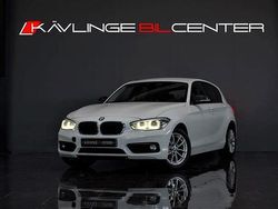 Vit Begagnad 2016 BMW 116 Advantage Halvkombi | 132 900 kr (Marknadspris)