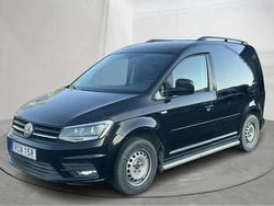 Svart Begagnad 2019 VW Caddy Minibuss | 100 000 kr (Superpris)