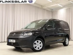 Svart Begagnad 2023 VW Caddy Maxi Minibuss | 349 900 kr (Dyr)