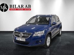 Blå Begagnad 2008 VW Tiguan Sportline SUV | 89 900 kr (Marknadspris)