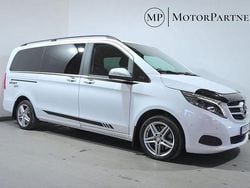 Vit Begagnad 2015 Mercedes V220 Minibuss | 289 900 kr (Marknadspris)