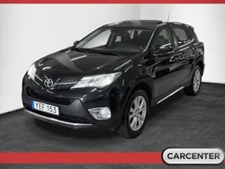 Svart Begagnad 2014 Toyota RAV4 SUV | 119 900 kr (Superpris)