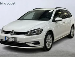 Vit Begagnad 2018 VW Golf VII Kombi | 174 900 kr (Marknadspris)