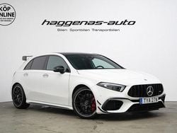 Vit Begagnad 2022 Mercedes A45 AMG AMG Halvkombi | 579 000 kr (Marknadspris)