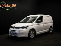 Vit Begagnad 2021 VW Caddy Minibuss | 213 900 kr (Superpris)