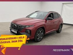 Röd Begagnad 2022 Hyundai Tucson N Line SUV | 299 900 kr (Marknadspris)