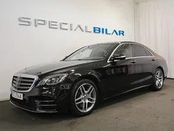 Svart (obsidiansvart metallic) Begagnad 2020 Mercedes S350 AMG line Sedan | 679 000 kr (Lite dyr)