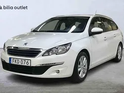 Vit Begagnad 2015 Peugeot 308 Kombi | 79 900 kr