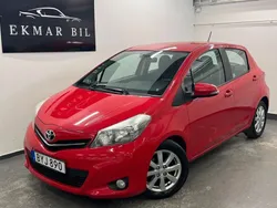 Röd Begagnad 2013 Toyota Yaris Active Halvkombi | 77 900 kr (Marknadspris)