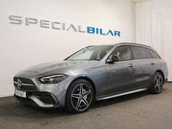 Grå Begagnad 2023 Mercedes C300e AMG line Kombi | 529 000 kr (Dyr)