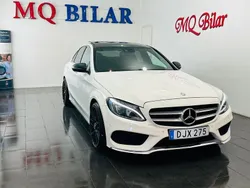 Vit Begagnad 2017 Mercedes C220 AMG Sedan | 264 900 kr (Dyr)