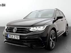 Svart Begagnad 2022 VW Tiguan R-line SUV | 399 900 kr (Marknadspris)
