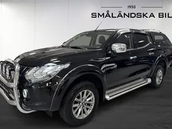 Svart Begagnad 2017 Mitsubishi L200 Pickup | 209 000 kr (Marknadspris)