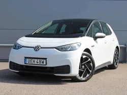 Vit Begagnad 2020 VW ID.3 Pro Performance Halvkombi | 184 800 kr