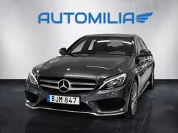 Grå Begagnad 2016 Mercedes C220 AMG Sedan | 219 900 kr (Bra pris)