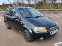 Svart Begagnad 2006 Chevrolet Kalos Halvkombi | 13 000 kr (Bra pris)