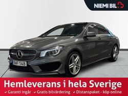 Mörkgrå Begagnad 2015 Mercedes CLA220 AMG Sedan | 194 900 kr (Marknadspris)