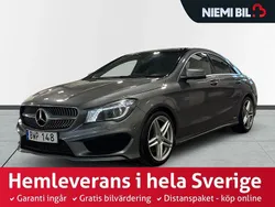 Mörkgrå Begagnad 2015 Mercedes CLA220 AMG Sedan | 199 900 kr (Marknadspris)