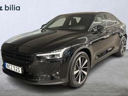 Svart Begagnad 2022 Polestar 2 Long Range Single Motor Halvkombi | 325 000 kr (Bra pris)