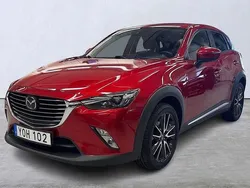 Röd Begagnad 2018 Mazda CX-3 SUV | 159 900 kr (Marknadspris)