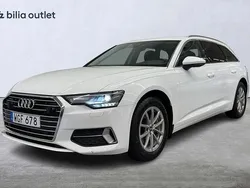 Vit Begagnad 2018 Audi A6 Sport Kombi | 319 000 kr (Marknadspris)