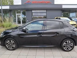 Svart Begagnad 2019 Peugeot 208 Halvkombi | 129 900 kr (Lite dyr)