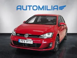 Röd Begagnad 2014 VW Golf VII GTD Halvkombi | 129 900 kr (Marknadspris)