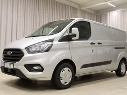 Grå (moondust silver metallic) Begagnad 2019 Ford Transit Custom Van | 149 900 kr (Marknadspris)