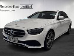 Vit (white) Begagnad 2021 Mercedes E220 Sedan | 399 900 kr (Marknadspris)