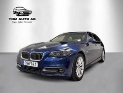 Blå Begagnad 2015 BMW 520 Kombi | 99 900 kr (Superpris)