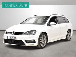 Vit Begagnad 2016 VW Golf VII R-line Kombi | 154 700 kr (Marknadspris)