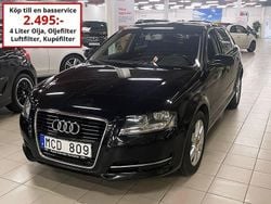 Svart Begagnad 2012 Audi A3 Kombi | 49 000 kr (Marknadspris)