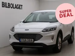 Vit Begagnad 2021 Ford Kuga Titanium SUV | 244 500 kr (Bra pris)